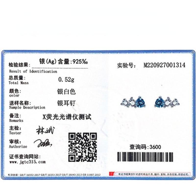 Tancise 925 Sterling Silver Zircon Earrings Drop Earrings For Women Wedding Party Gifts