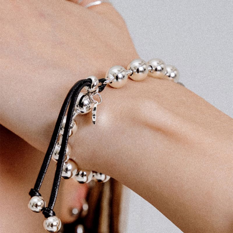 SCALETTO UR010 Bold Ball Chain Bracelet