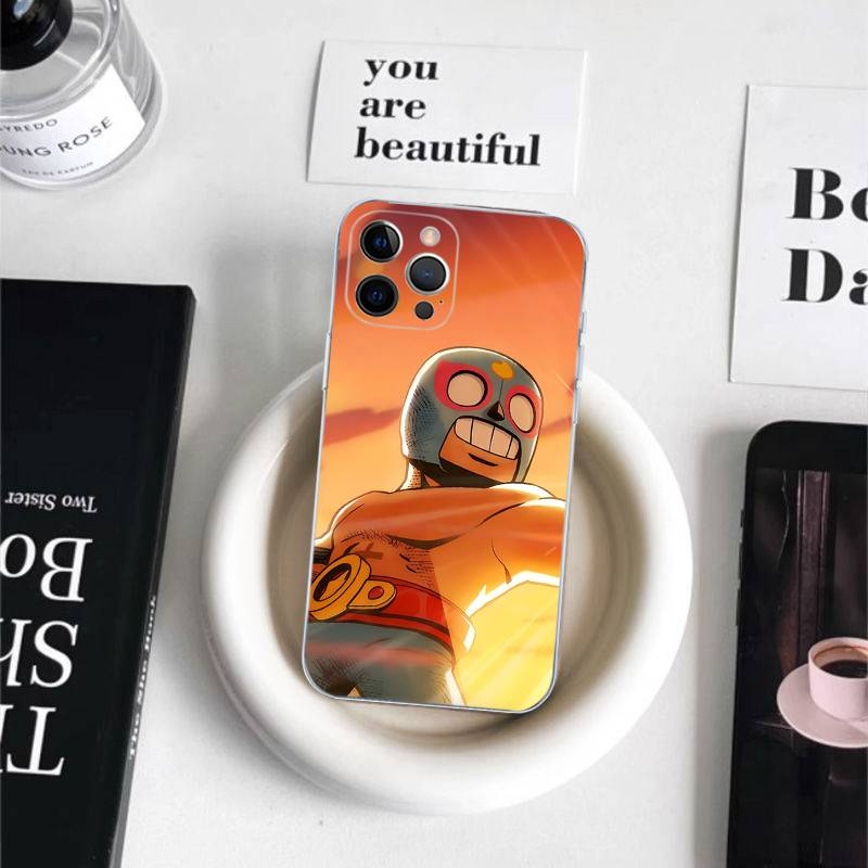 

Game L-Leon S-Stars Transparent Phone Case for iPhone 17 Air 16 Pro Max 15 14 13 12 11Plus Shockproof Cover iPhone 16pro max