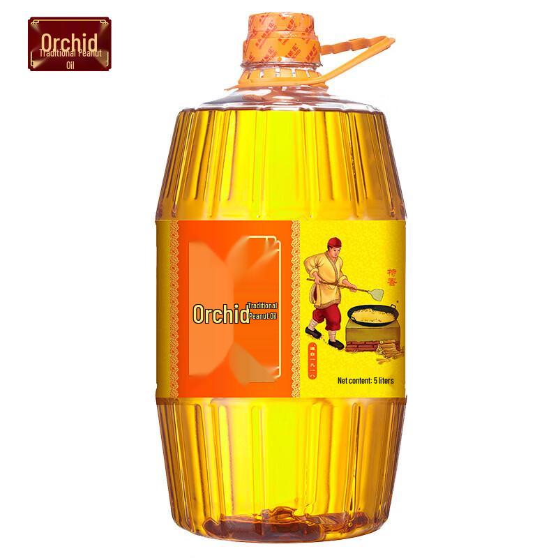 Hujihua Traditional Pressed Peanut Oil 5L
