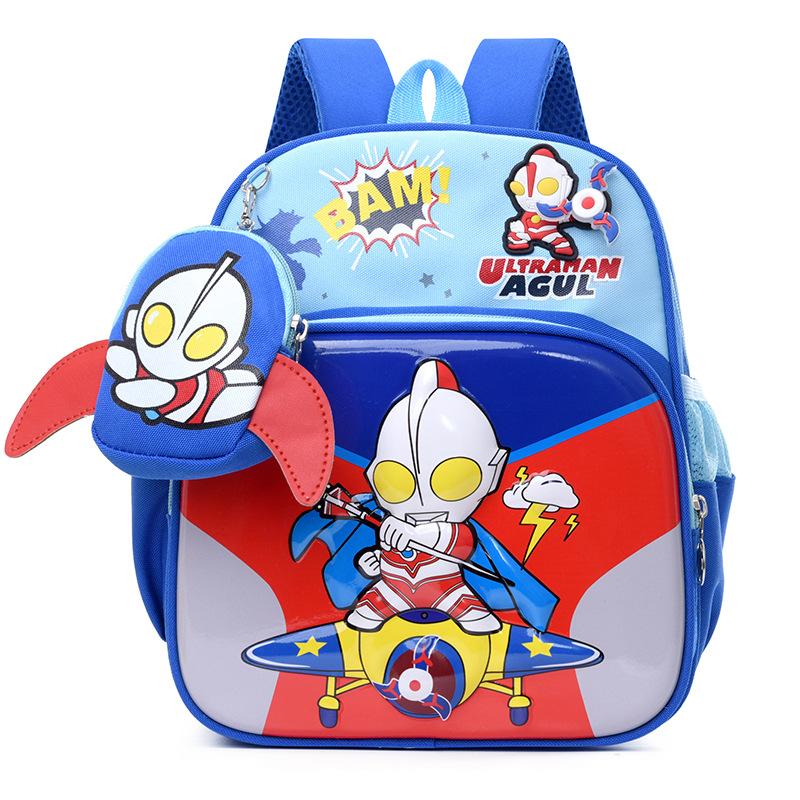 

Cartoon Kulomi Ultraman Children s Bag Kindergarten Men s and Women s Treasures Cute Foreign Style Small School Bag Men s and Children s Shoulders