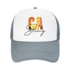 California Firefighter Strong Pool Party Mesh Baseball Caps For Womens  Personalized Unisex Beach Bucket Hat Hip Hop Trucker Cap