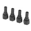 4Pcs RC Shock Standoff Steel Rust Protection Wearproof Shock Absorber Column Replacement for ARRMA 6S Series 1/7 RC Car