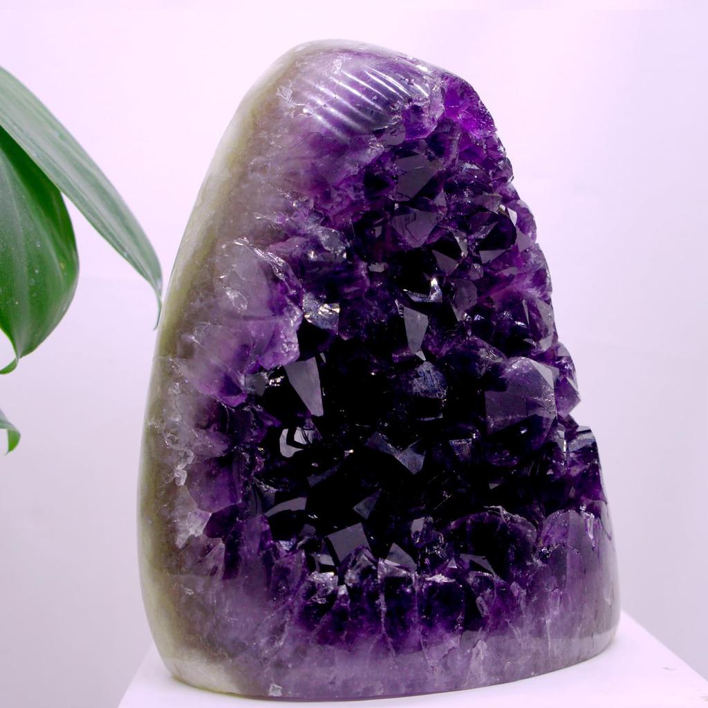 Amethyst Natural Carefully Approximately [TANAKA YA] Cluster, 1003g, Quartz, Selected, High-Quality, 1209863mm, 1003g, ...