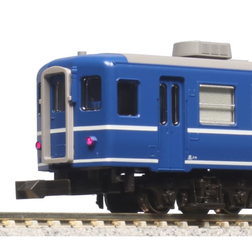 KATO N Gauge 12 Series Passenger Car, JR East Takasaki Rolling Stock Center, 7-Car Set, 10-1720, Blue, Model Train