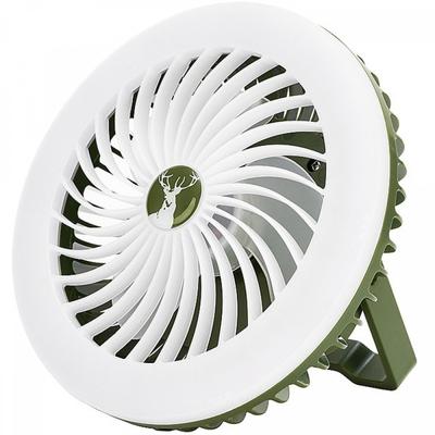 Captain Stag Light Lantern Desk Fan Cs Led Light Fan With Rechargeable Hook And Tripod  Olive Uk 4080