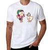 I draw sarah and duck 4 childrens cartoon TShirt Large Size Casual Short Sleeve Top