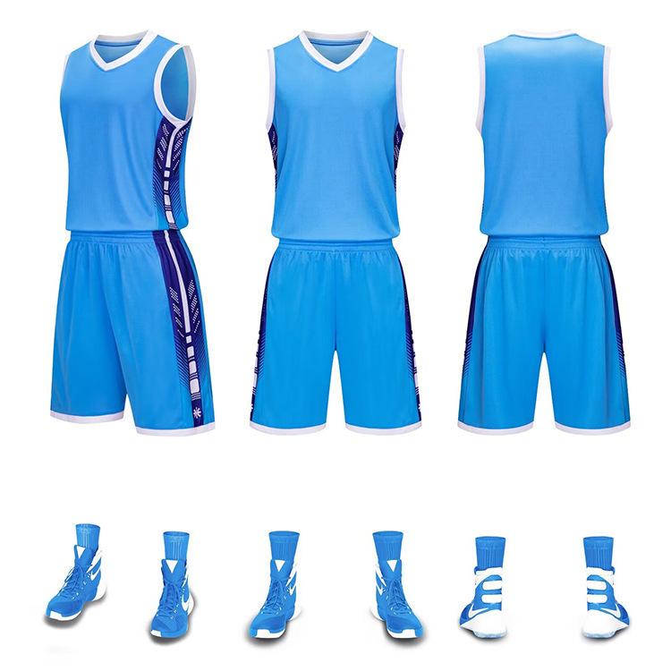 Basketballanzug, Wettkampf-Sporttrainingsanzug, Weste, Herren-Erwachsenen-Kinder-Trikot, atmungsaktiv, Sommer, Damen