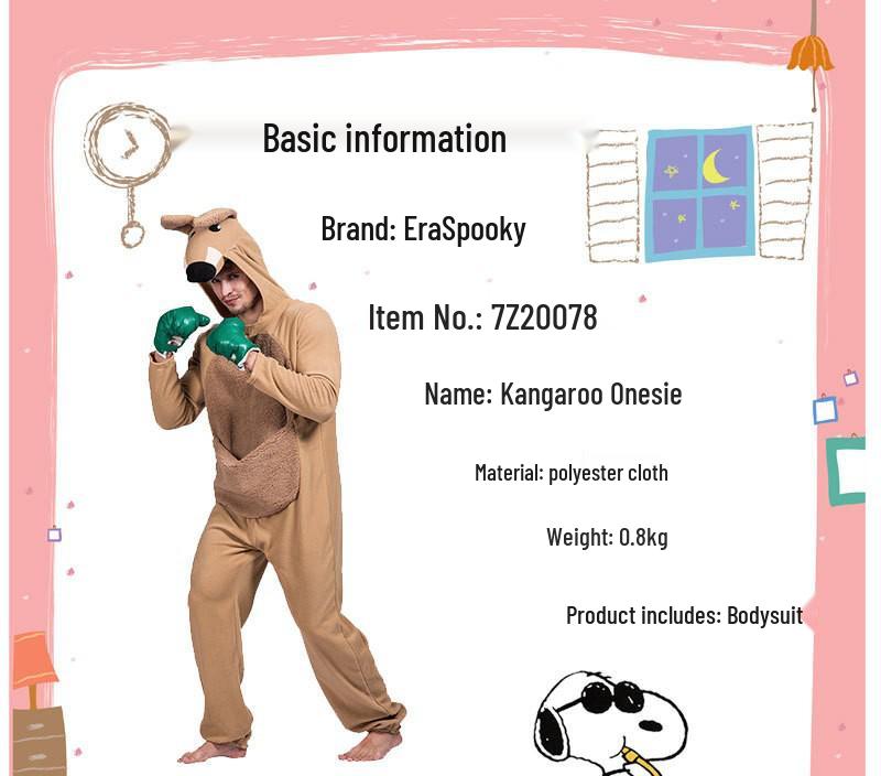 Funny Multi-Style Animal Costumes for Halloween and School Performances - Adult Sizes