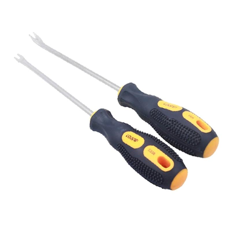 Tack Puller Nail Puller Pry Tool Nail Remover U Type V Type Screwdriver 260mm for Home Workshop Industry Carpenters