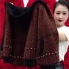 Middle-Aged Women's Knitwear Cardigan High-Quality Mink Velvet Jacket Female Autumn Winter Short Hooded Sweater Coat