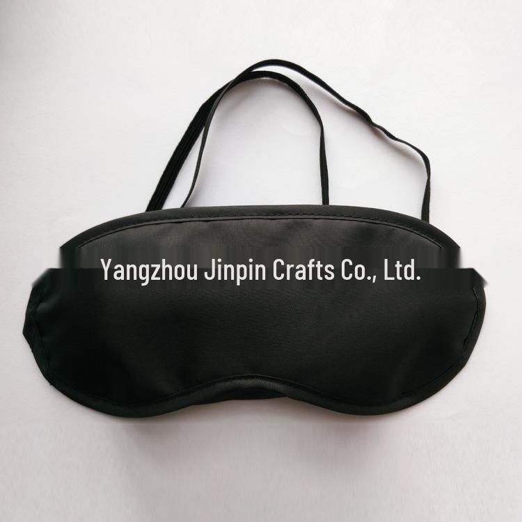 

Черная светоблокирующая дышащая маска для сна - Полиэстеровая дорожная маска для глаз Bulk (200 pieces/mid-pack)