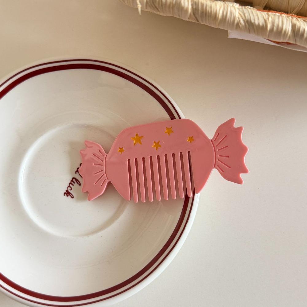 Acetic Acid Cartoon Makeup Comb Fruit Hairdressing Combs Animal Acetate Comb  Dormitory
