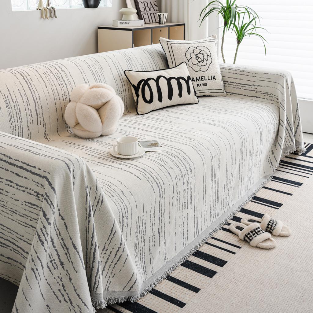 Light Luxury Chenille Sofa Cover Towel High-Grade Four Seasons Universal Sofa Cover Cover Sofa Cover Non-Slip Stain-Resistant Sofa Towel