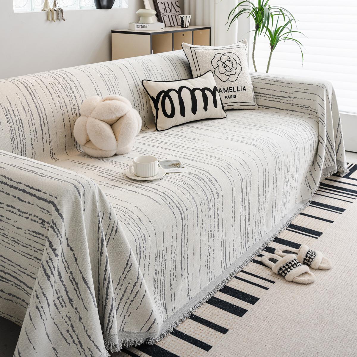 

Легкий роскошный чехол для дивана из синели, высококачественное универсальное покрывало для дивана Four Seasons, чехол для дивана, нескользящее грязеотталкивающее полотенце для дивана 180*260cm