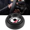 Terisass Steering Wheel Short Hub Adapter Black Quick Release Boss Kit SRK-160H Fits Mazda Miata RX-7