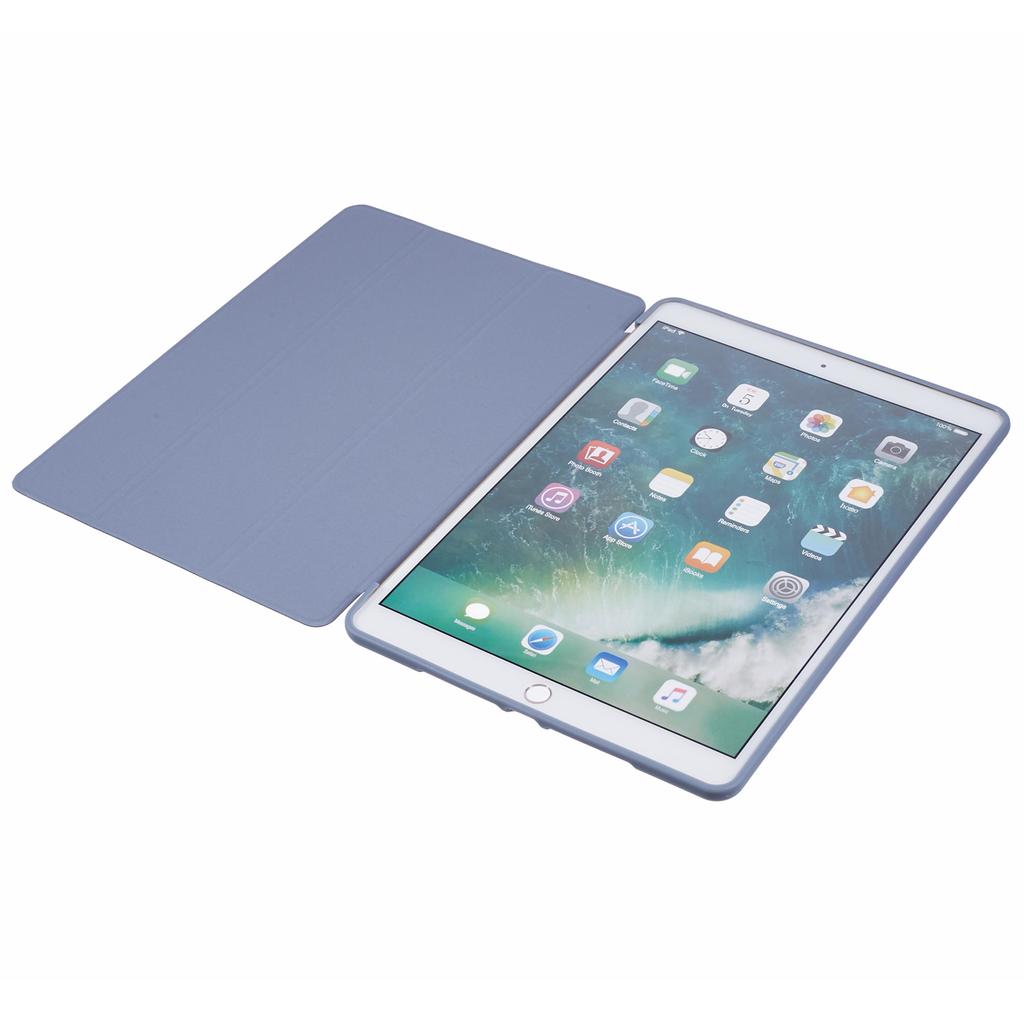 For iPad 10.2 (2021)/(2019)/(2020)/Pro 10.5-inch (2017) Case Tri-Fold Stand PU Leather+TPU Tablet Cover