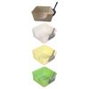 Cat Litter Box Open Top Pet Litter Tray Cat Litter Container Portable Cats Litter Pan Heighten for Small Medium Cats