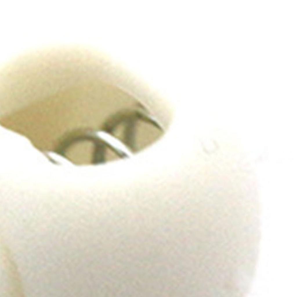 Spring Cord Lock Single Hole End Round Fastener Buttons Slider Toggle Stopper for Backpack Shoelace