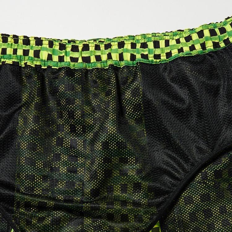 Uniqlo X Marni Collaboration SS22 Straight Leg Casual Shorts Unisex shorts Dark-Green 451305-59