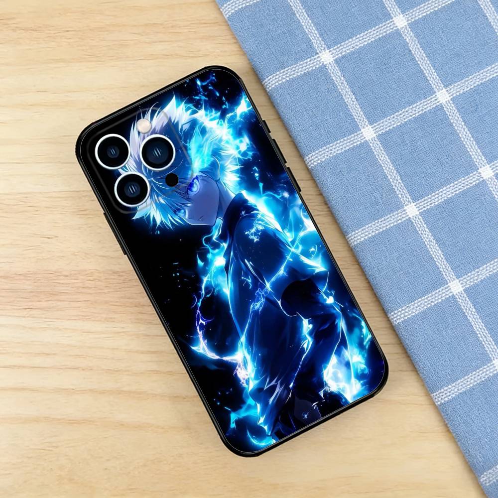 Killua HunterXHunter Case For iPhone 17 16 15 14 13 12 11 Pro Plus Air Max Mini E Soft Silicone Cover