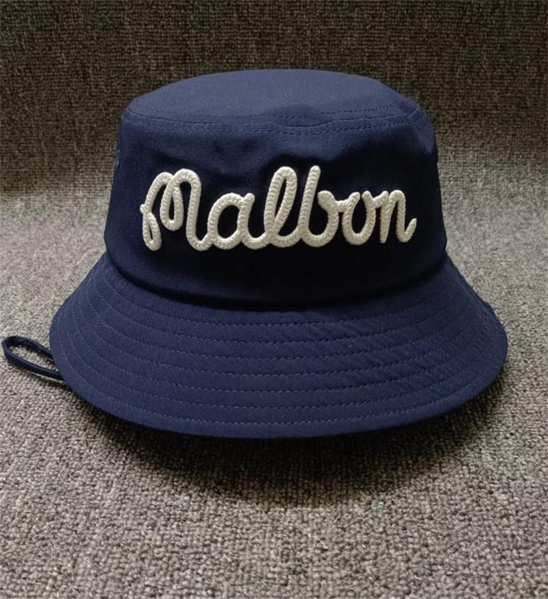 

Кепка для гольфа Malbon, шляпа для гольфа, шляпы-ведра, модный дизайн для мужчин и женщин, шляпа от солнца для активного отдыха синий