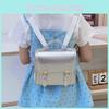 Backpack Solid Color Childrens Casual School Bag Trendy Outdoor Fashion Gift