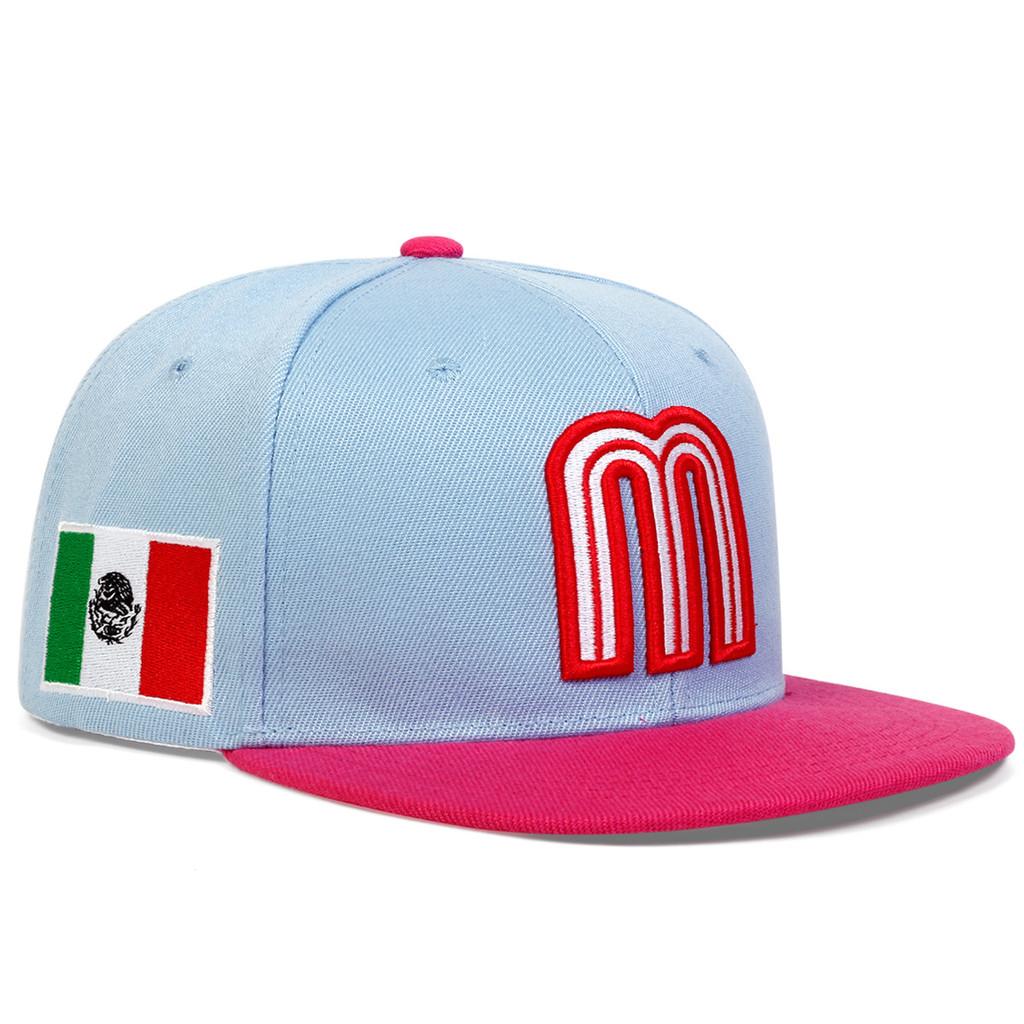 Mexicaanse Baseballpet Met Verstelbare Pasvorm Voor Zomerse Zonbescherming Fans