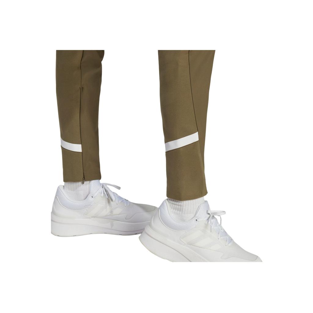 adidas Designed 4 Gameday Pants Solid Color Slim Fit Joggers Men Pants Rock-Olive-Green IC8018