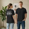 Backprint Told Myself To SDrinking T-Shirt Men Funny Beer Lover Cotton Tee Round Neck Short Sle