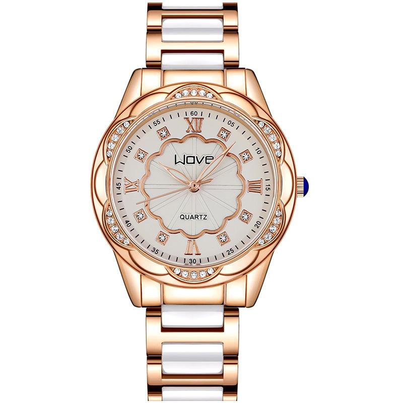 Langjue Diamond Women'S Watch Simple Fashion Watch Quartz Watch