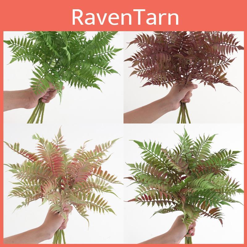Artificial Fern Leaf Decor For Indoor And Outdoor Use With Plastic Material For Photography And Home Styling