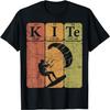 Kitesurfing Periodic Table Elements Kiteboarding Retro T-Shirt(18)