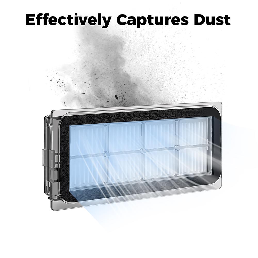 HEPA Filter For JONR P20 PRO T5 Pro For Midea V12 Pro Robot Vacuum Cleaner Replaceable Washable Filter Sweeping Accessories Part