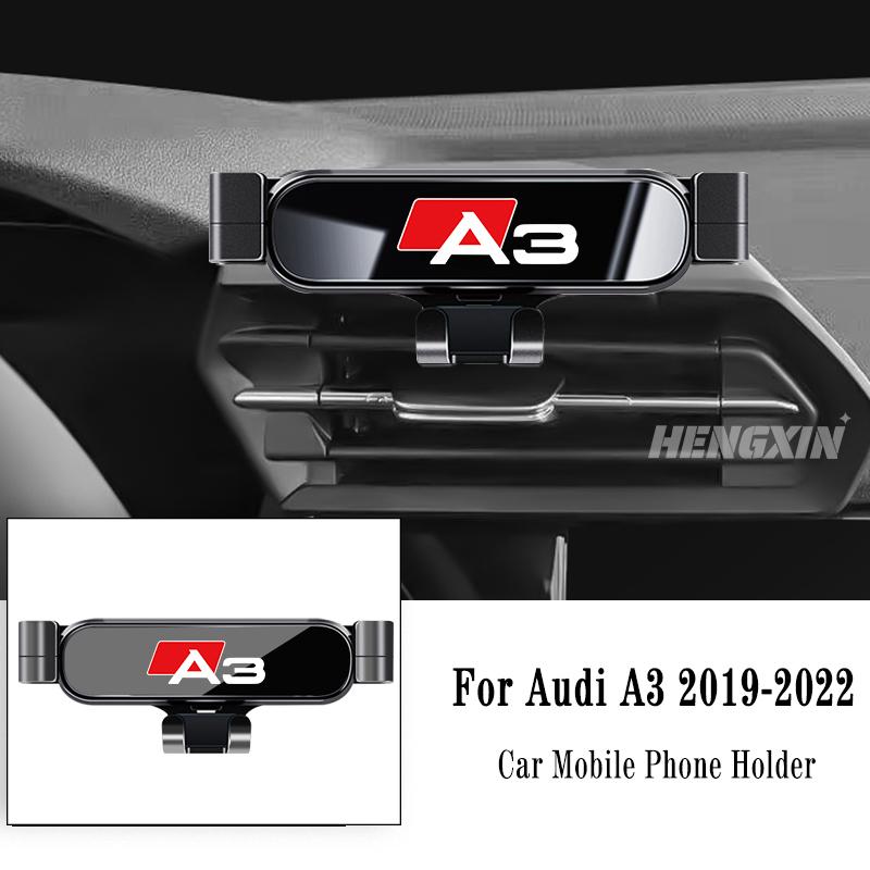 2026 Sıcak Araba Cep Telefonu Tutucu Audi A3 S3 8V 2014-2025 için Havalandırma Montajlı Stand GPS Yerçekimi Navigasyon Braketi Araba Aksesuarları