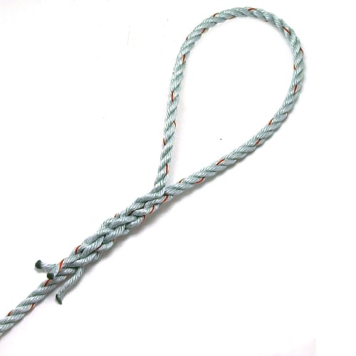 Yutakamake Rope with Stand 9mm X 3m Diamond Rope 3 Strokes DR-93 Satsuma Processing On Both Ends Ring Processing Abrasion Resistant For Binding, Cargo