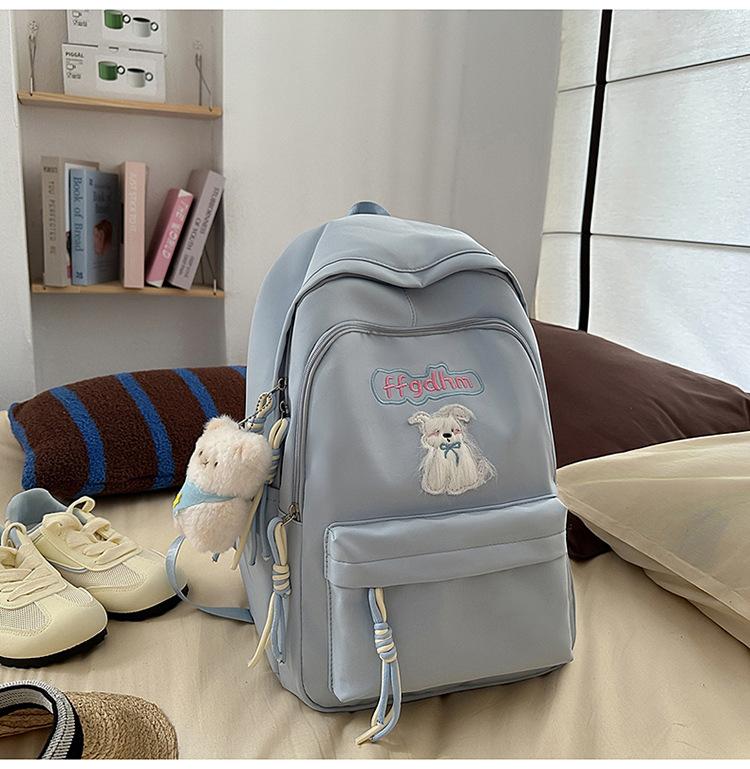Schoolbag Mori Ins New High-value Fresh and Sweet Candy-colored Backpack, Lightweight Travel Backpack for Junior and Senior High School Students