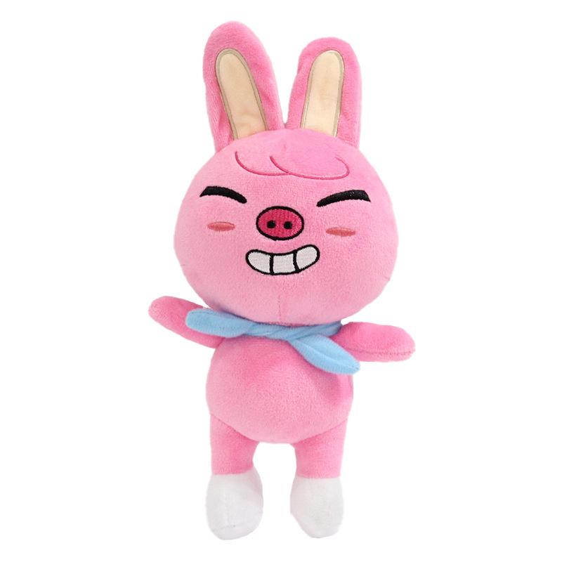 Skzoo Plush Toys Stray Kids Plush Wolf Chan Cartoon Stuffed Animal Plushies Doll Cute Companion for Kids Adults Fans Gift 20CM