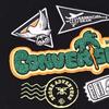 New Converse City Escape T Shirts Unisex Black 10026169-A03