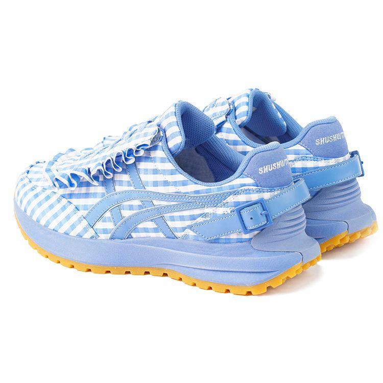 Asics Tarther SC Plus SHUSHU/TONG Gingham Blu Scarpe da Ginnastica da Uomo Bianco Gomma 1203A551-400
