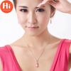 Hi White Pink Moonstone Necklace Pendant Necklace Opal Drop Necklace