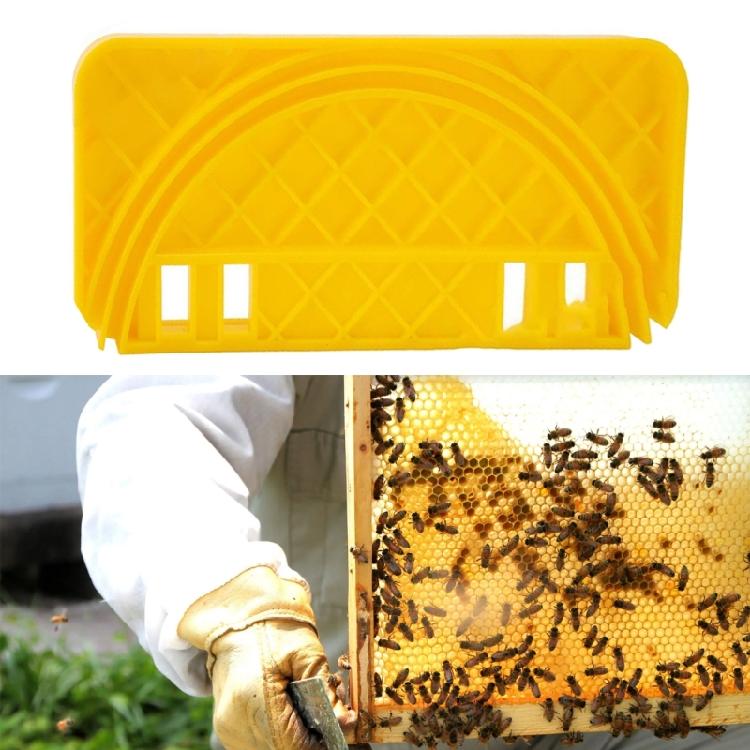 Honeys Bucket Nest Frame Uncapping Inspection Rack Honeycomb Frame Support Scraper Rack Cleaning Tool Fit for Beekeepers