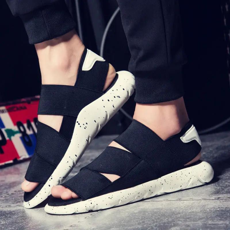Fashion With Platform Male Shoe Heightening Height Expensives Color Summer Sale New Design 2025 Daily Use Big Size Luxury H Men's Sandal