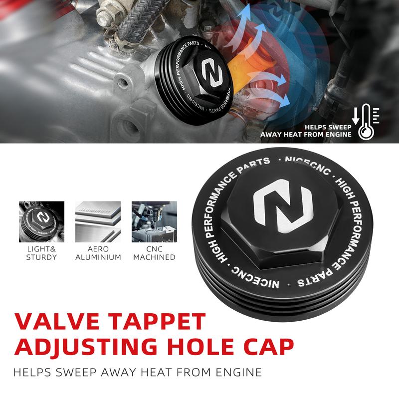 NICECNC For Honda XR650L 1993-2025 XR600R 1985-2000 XR500R XR350R XL600R XL350R NX650 Motorcycle Valve Tappet Cover Replace