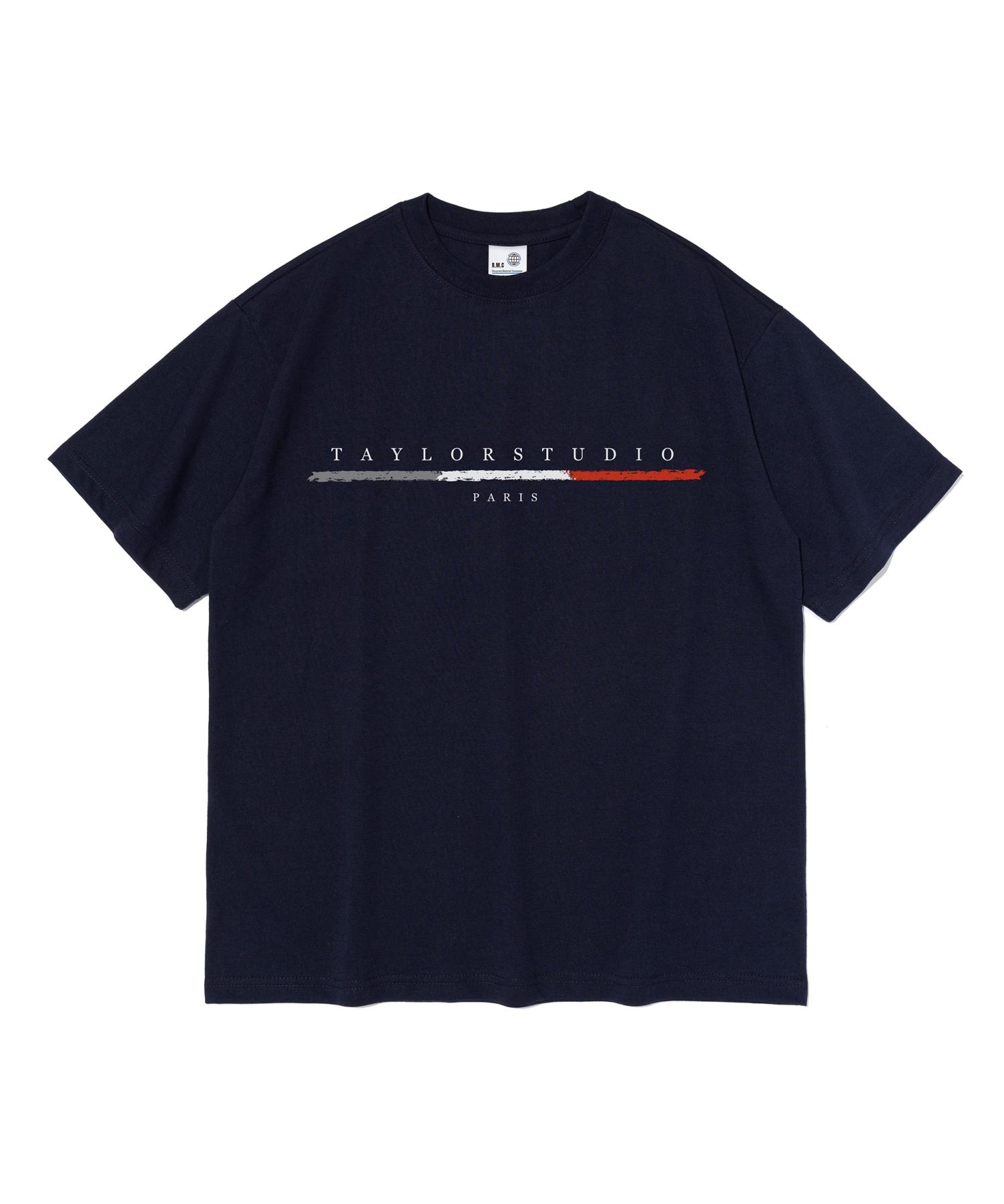Taylor Studio Rm Logo Short Sleeve T-Shirt (Navy) Navy/S