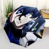 1pc Anime Character Umbrella with Automatic Opening & Closing, Foldable Design, Iron Frame, Outdoor Use, Perfect Gift for Fans, Travelers, Daily Use.W