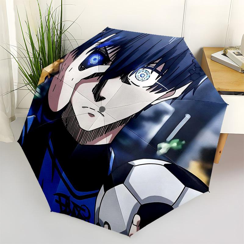 1pc Anime Character Umbrella with Automatic Opening & Closing, Foldable Design, Iron Frame, Outdoor Use, Perfect Gift for Fans, Travelers, Daily Use.W