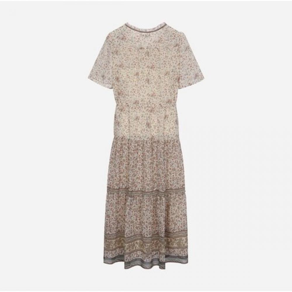 Thursday Island Border Pattern Mix Dress T256mop155w