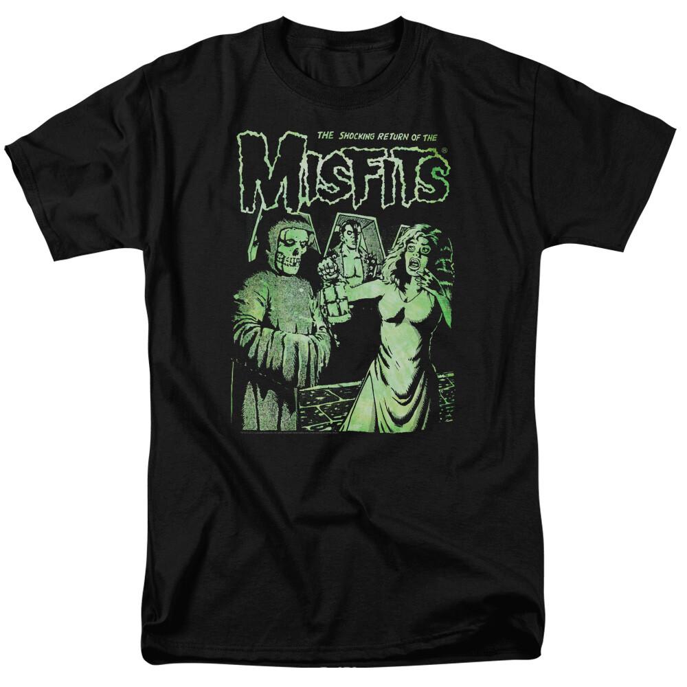 

26 Misfits The Return T Shirt Licensed Punk Rock Die My Darling Kill Bullet Black Unisex T-Shirt L