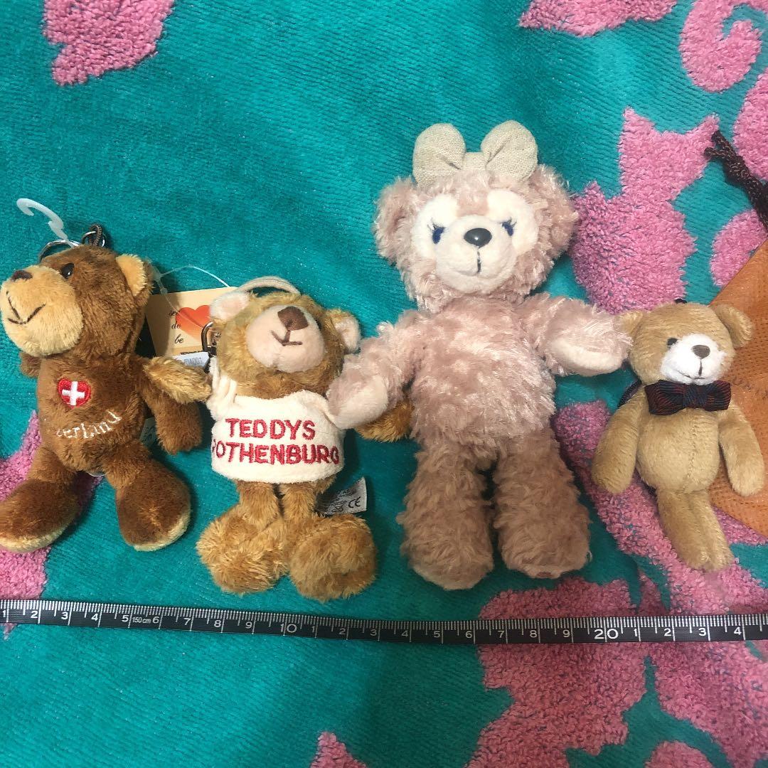 

[USED] Teddy bear keychain